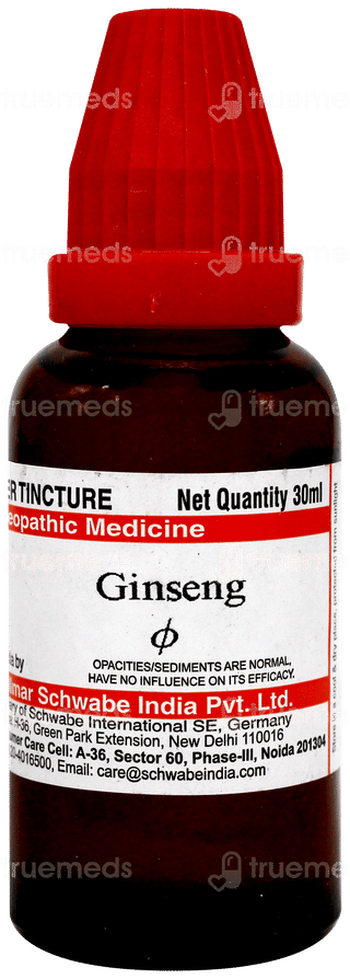 Dr Willmar Ginseng Q Mother Tincture 30Ml