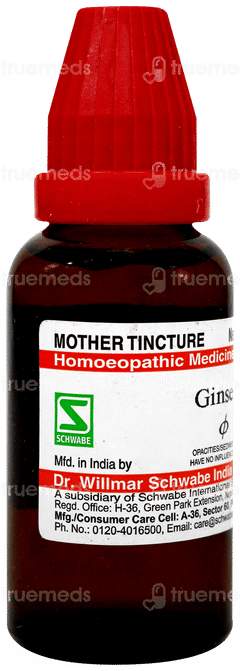 Dr Willmar Ginseng Q Mother Tincture 30Ml
