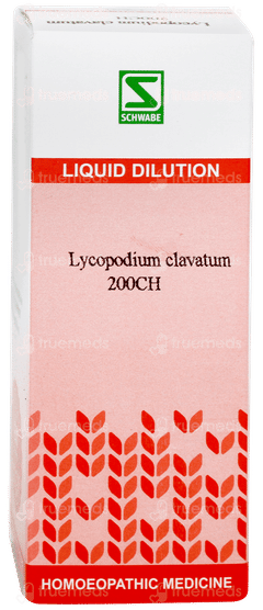 Dr Willmar Schwabe Lycopodium Clavatum 200ch Dilution 30ml
