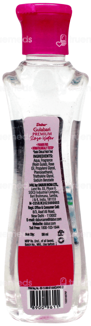 Dabur Gulabari Premium Rose Water 59ml