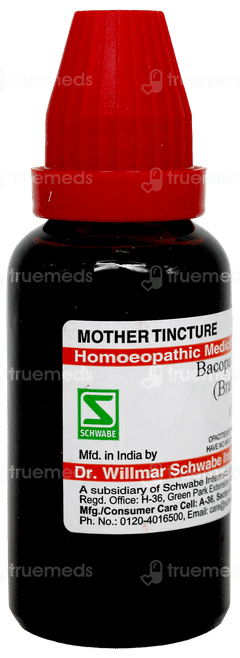 Dr Willmar Schwabe Bacopa Monnieri Brahmi Q Mother Tincture 30Ml