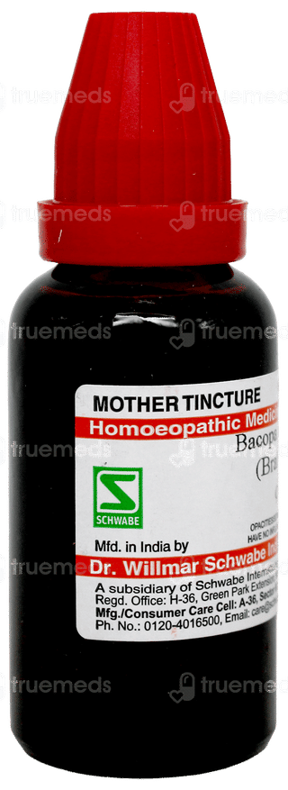 Dr Willmar Schwabe Bacopa Monnieri Brahmi Q Mother Tincture 30Ml