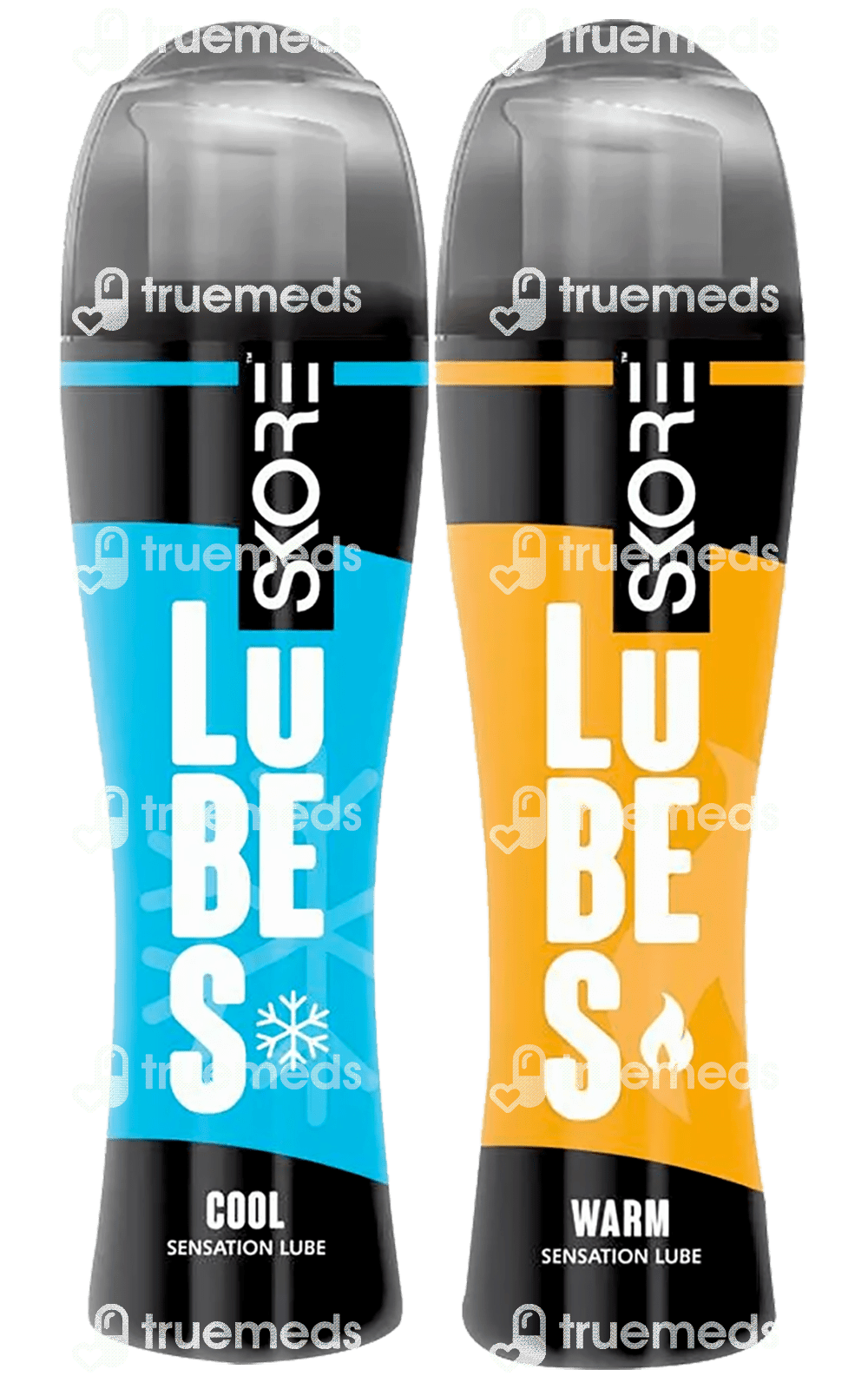 Skore Cool Sensation And Warm Sensation Combo Pack 2 Lubricant 50 Ml