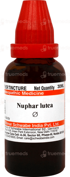 Dr Willmar Schwabe Nuphar Lutea Q Mother Tincture 30ml