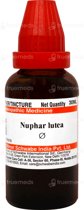 Dr Willmar Schwabe Nuphar Lutea Q Mother Tincture 30ml