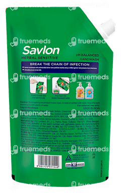 Savlon Herbal Sensitive Germ Protection Refill Handwash 725ml