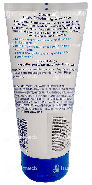Cetaphil Daily Exfoliating New Cleanser 178ml