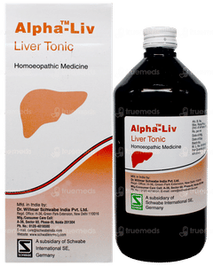 Dr Willmar Schwabe Alpha Liv Liver Tonic 500Ml Dr Willmar Schwabe Alpha Liv Liver Tonic 500Ml