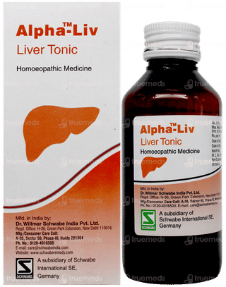 Dr Willmar Schwabe Alpha Liv Liver Tonic 100Ml