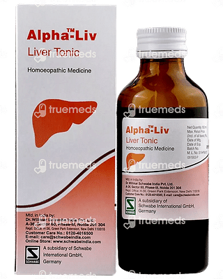 Dr Willmar Schwabe India Alpha-liv Liver Tonic 100 ML