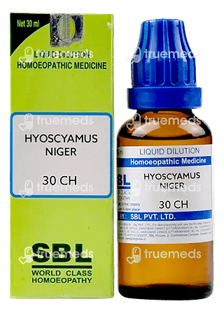 Sbl Hyoscyamus Niger 30 Ch Dilution 30 ML