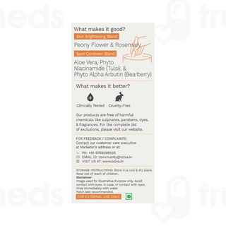 Oziva Absolut Even Antipigmentation Face Serum 30ml