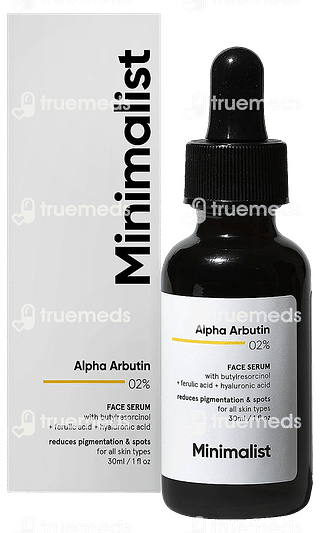 Minimalist 2% Alpha Arbutin Antipigmentation Face Serum 30 ML