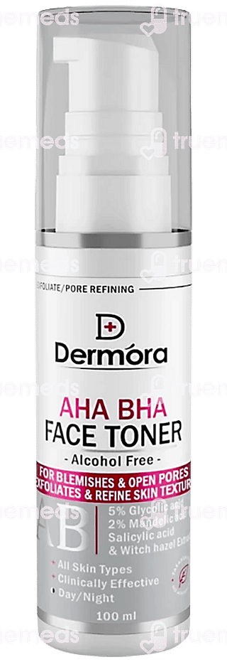 Dermora Aha Bha Face Toner 100 ML