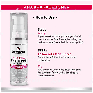 Dermora Aha Bha Face Toner 100 ML