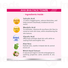 Dermora Aha Bha Face Toner 100 Ml