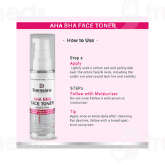 Dermora Aha Bha Face Toner 100 Ml