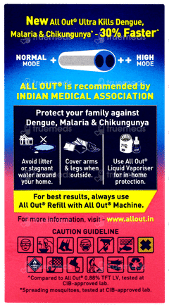 All Out Ultra Liquid Vaporiser Refill 45ml