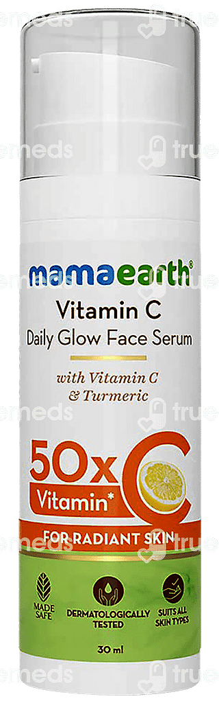 Mamaearth Vitamin C Daily Glow Face Serum For Radiant Skin 30 ML