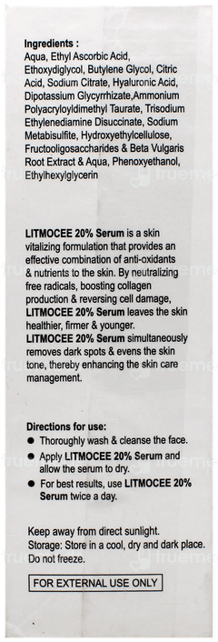 Litmocee 20% Serum 30Ml
