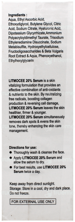 Litmocee 20% Serum 30Ml
