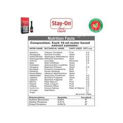 Stay On Oral Liquid 30Ml