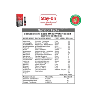 Stay On Oral Liquid 30Ml