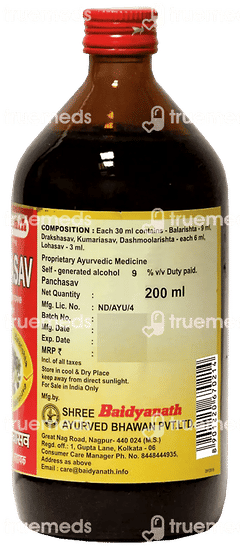Baidyanath Panchasav 200ml