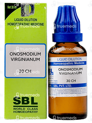 Sbl Onosmodium Virginianum 30 Ch Dilution 30 ML