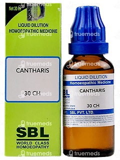 Sbl Cantharis 30ch Dilution 30ml