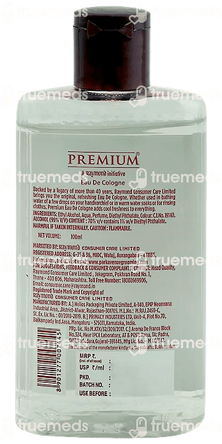 Premium Eau De Cologne 100 ML