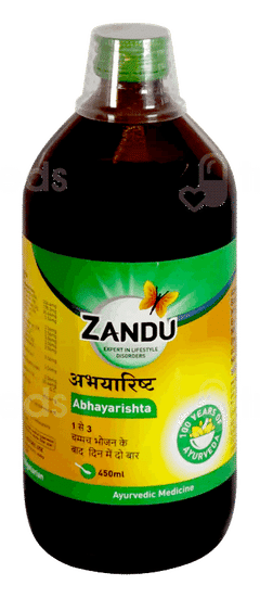 Zandu Abhayarishta 450Ml Zandu Abhayarishta 450Ml