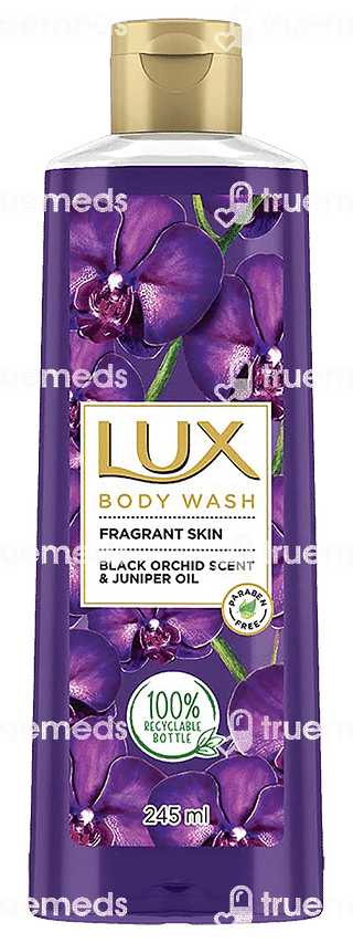 Lux Black Orchid Scent & Juniper Oil Body Wash 245ml
