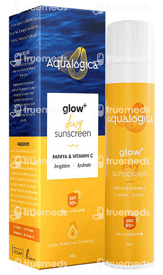 Aqualogica Glow+ Dewy Sunscreen 50 Gm