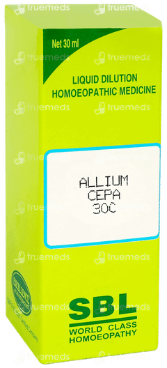 Sbl Allium Cepa 30c Dilution 30ml