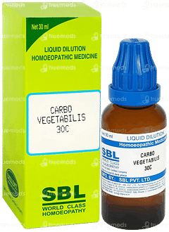 Sbl Carbo Vegetabilis 30c Dilution 30ml