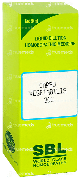 Sbl Carbo Vegetabilis 30c Dilution 30ml