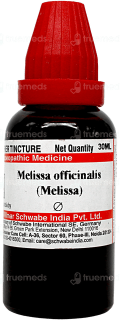 Dr Willmar Schwabe Melissa Q Mother Tincture 30ml