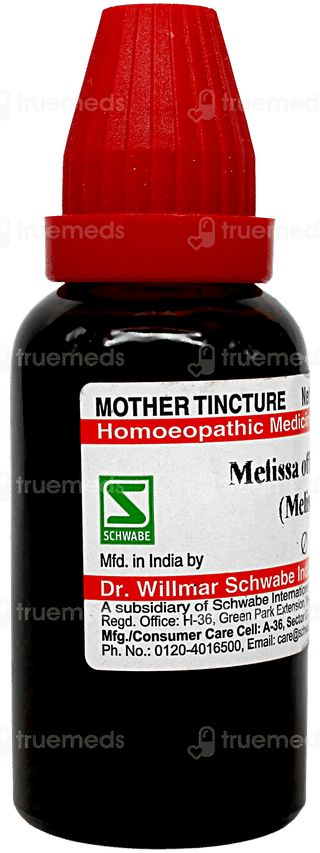 Dr Willmar Schwabe Melissa Q Mother Tincture 30ml