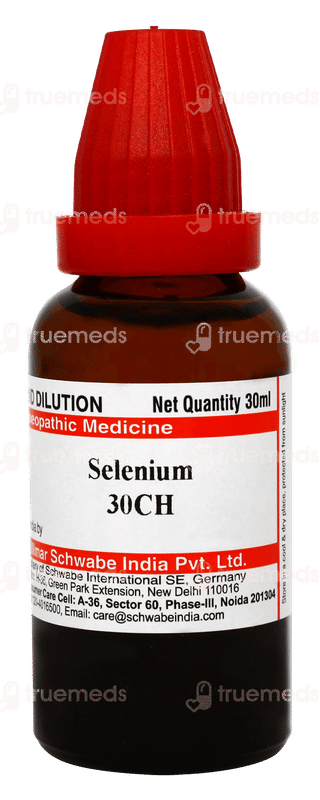 Dr Willmar Schwabe Selenium 30ch Dilution 30ml
