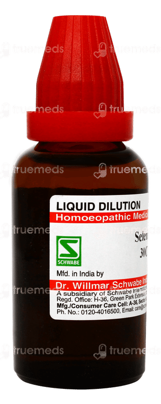 Dr Willmar Schwabe Selenium 30ch Dilution 30ml