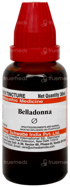 Dr Willmar Schwabe Belladonna Q Mother Tincture 30Ml Dr Willmar Schwabe Belladonna Q Mother Tincture 30Ml