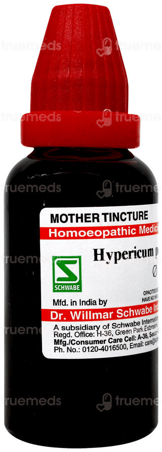 Dr Willmar Schwabe Hypericum Perforatum Q Mother Tincture 30Ml
