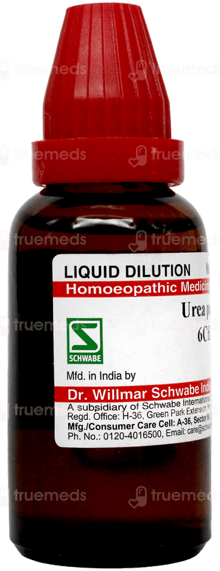 Dr Willmar Schwabe India Urea Pura 6 Ch Dilution 30 Ml