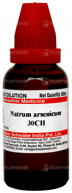 Dr Willmar Schwabe India Natrum Arsenicum 30 CH Dilution 30 ML Dr Willmar Schwabe India Natrum Arsenicum 30 CH Dilution 30 ML