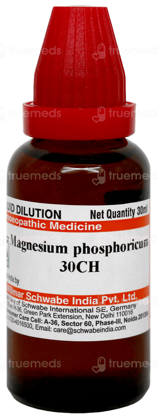 Dr Willmar Schwabe Magnesium Phosphoricum 30ch Dilution 30ml