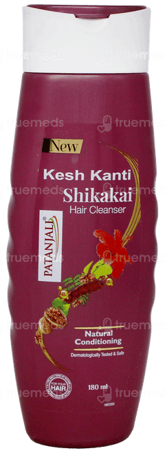 Patanjali Kesh Kanti Shikakai New Hair Cleanser 180Ml