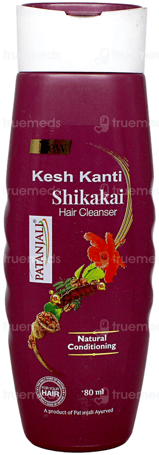 Patanjali Kesh Kanti Shikakai New Hair Cleanser 180ml