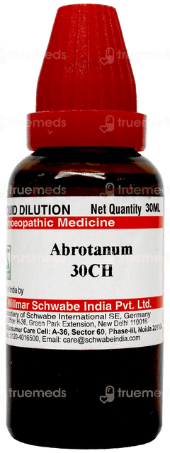 Dr Willmar Schwabe Abrotanum 30ch Dilution 30ml