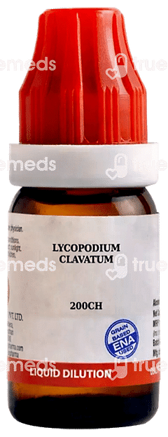 Bjain Lycopodium Clavatum 200 Ch Dilution 12 ML